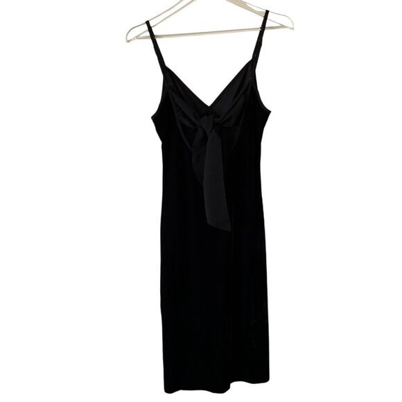 B.O.G. Collective GIRL CRUSH BLACK VELVET MIDI DRESS| Small NWT‎ - Picture 5 of 14